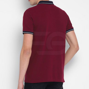 Camiseta Polo Premium para Hombre, Algodón, Manga Corta, Casual, Verano, Diseño Liso, Cómoda, Suministro de Fábrica, Camiseta Polo de Algodón para Hombre - Product Image 4