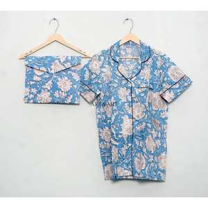 Lightweight Breathable <b>Summer</b> Short Pajama Set Cozy Warm Winter Short <b>PJs</b> with Front Logo for Colder Months - Product Image 4