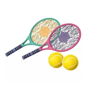 EPT顶级销售互动塑料网球套装儿童户外运动玩具网球拍玩具网球套装