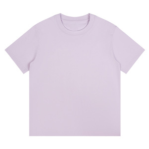 เสื้อยืดคอกลมแขนสั้นทรงหลวมผ้าฝ้ายแท้สีพื้นสำหรับผู้ชาย น้ำหนัก 230 กรัม ราคาโรงงานจากบังกลาเทศและจีน - Product Image 3