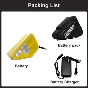 Baterías Triangulares para Bicicletas Eléctricas Chamrider, Stock en <span class=keywords><strong>la</strong></span> UE, 48V/52V/72V, Batería de Iones para <span class=keywords><strong>E</strong></span>-bike - Product Image 6