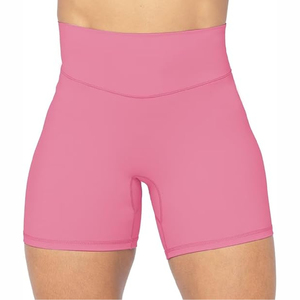 Best selling Women's Custom Gym Yoga <b>Shorts</b> Fitness Wear Women Yoga <b>leggings</b> with cheap quality OEM service high quality - Product Image 5