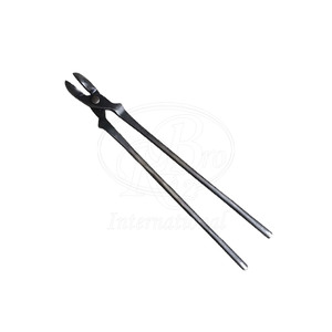 Farrier <b>Fire</b> Tongs Steel 14 Inch Professional Blacksmith Forging and Horseshoeing <b>Tool</b> - Product Image 1