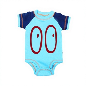 ชุดรอมเปอร์ผ้าฝ้ายไม้ไผ่ออแกนิกฤดูใบไม้ร่วงสำหรับเด็กทารกชายหญิงแขนยาวมีกระดุมติดนวม - Product Image 1