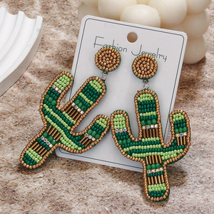 Pendientes de Mariposa con Cuentas de Arroz Bordadas a Mano, Diseño Vintage, Ligeros, Personalizables, Multicolores, Regalo para Mujer, Artesanía - Product Image 4