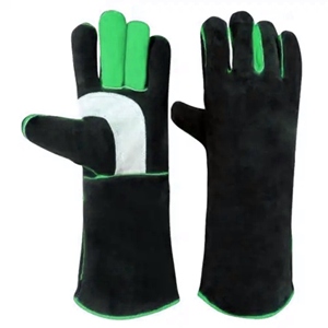 Guantes de Seguridad de Cuero Reforzado Industrial, Duraderos y Personalizados al por Mayor, con Mejor Visibilidad y Legibilidad, Guantes para Soldadura - Product Image 4