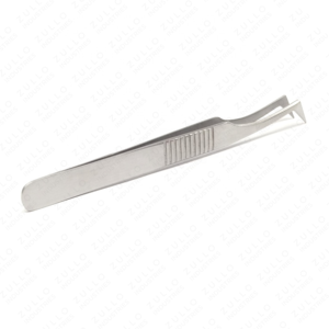 Custom Stainless Steel Eyelash Tweezers <b>Polished</b> Finish Volume Lash Tools for Extensions OEM Private Label Beauty <b>Kit</b> - Product Image 3