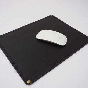 Alfombrilla de Ratón de Cuero Genuino de Lujo, Alfombrilla de Escritorio Ejecutiva, Alfombrilla de Ratón de Cuero Vacuno con Logotipo Personalizado para Regalo Corporativo LMP-0021 - Product Image 1