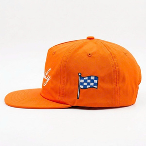 หมวกแก๊ปปักโลโก้ตามสั่ง ทรง 5 แฉก ปีกแบน ผ้ากันน้ำ แบบ Snapback สำหรับใส่กลางแจ้ง 男女 ใช้ได้ทุกเพศ ขายส่งจากโรงงาน - Product Image 3