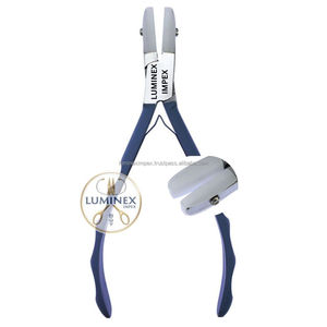 Noylon Jaw <b>Flat</b> <b>Nose</b> <b>Pliers</b> with Fancy Handle Lightweight Plastic High Quality 5"/Customized Size for Jewelry Making - Product Image 2