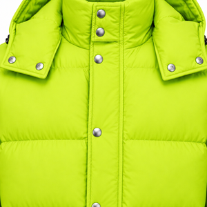 New Arrival Men's Hooded Puffer Jacket Plain Dyed Custom Design Winter Quilted <b>Padded</b> Breathable <b>Waterproof</b> Outerwear - Product Image 5