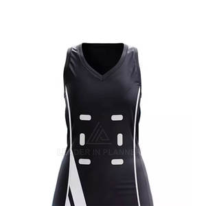 ชุดยูนิฟอร์มเน็ตบอลหญิงคุณภาพดีที่สุด ดีไซน์ล่าสุด แบบมืออาชีพ ดีไซน์ใหม่ ผลิตจากโพลีเอสเตอร์ 100% - Product Image 4