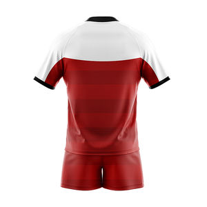Vente en gros de nouveaux uniformes de rugby pour hommes, jersey imprimé avec short, service professionnel OEM ODM, uniforme de rugby - Product Image 3