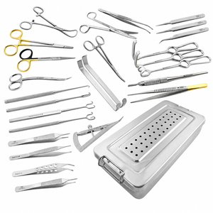 Juego de Instrumentos Quirúrgicos para Lifting Facial Akramed, Kit de Cirugía Facial de Acero Inoxidable, Certificado CE ISO13485 - Product Image 1