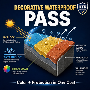 POUR Outdoor Decorative Weather Resistant Waterproof Coating Long Durable Brush Liquid Coating for Building Exterior Facade - Product Image 6