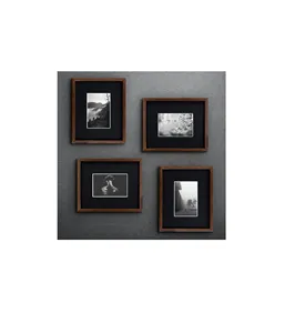 Cadre photo en bois rustique idéal pour l'impression personnalisée d'événements culturels, de souvenirs de voyage ou d'images spirituelles - Product Image 1