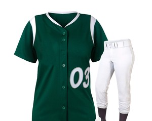 Uniforme de baseball tendance à prix avantageux, manches courtes, entièrement personnalisable, avec tissu de qualité supérieure. - Product Image 1
