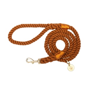 Wholesale Pet Supplies Accessory Customized Colored Cotton Rope Handmade <b>Dog</b> <b>Leash</b> Pet <b>Leash</b> Set - Product Image 1