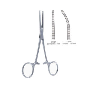 Pinzas Intestinales Kocher Atrauma Rectas, Instrumentos Quirúrgicos Profesionales - Product Image 5