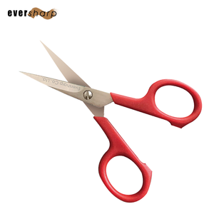 Industrial Grade Japanese Stainless Steel 420J2 Fine Tip Smooth Edge 4" Embroidery <b>Sewing</b> <b>Scissors</b> Nylon Handle Red Tailor OEM - Product Image 4