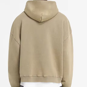 Sudadera con Capucha y Cuello Redondo de Forro Polar Lavado Bordado para Mujer, Tallas Grandes, Invierno/Otoño/Primavera, OEM - Product Image 6