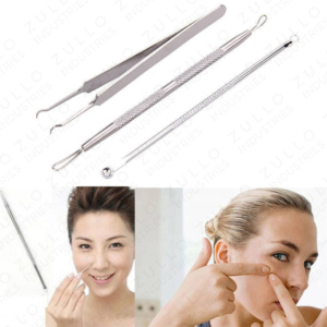 Premium 7 Piece Stainless Steel Acne Blackhead Extractor Kit with Custom Label Professional Facial Care <b>Tools</b> - Product Image 6