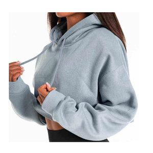 Sudadera con Capucha para Mujer de Alta Calidad, 100% Algodón, Secado Rápido, Transpirable y Ligera, con Hombros Caídos - Product Image 2