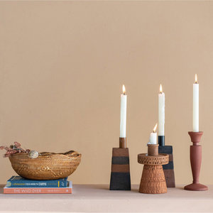 DreamCraft Handmade Rustic Set of 3 Woven Rattan Serving Bowls and Decorative <b>Baskets</b> From Vietnam for Serving or <b>Display</b> - Product Image 3