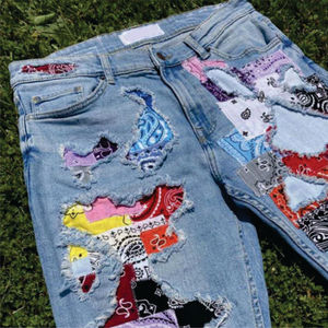 Regular Fit Mid Multi Pocket Eco-Friendly Smart Casual 100% Cotton Lightweight Breathable Jeans Unisex Medium Stretch Denim - Product Image 2