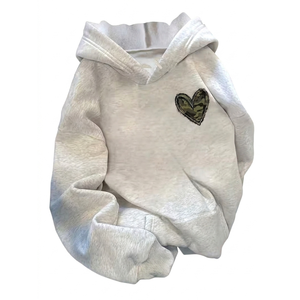 Sweat-shirt personnalisé pour femme, col rond en polaire vierge de haute qualité, pulls graphiques - Product Image 1