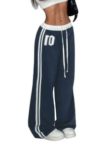 กางเกงลำลองผู้หญิงเอวสูงทรงตรงสำหรับใส่ทำงานประจำวัน กางเกงทำงานผู้หญิงทรงตรงแบบเป็นทางการ - Product Image 5