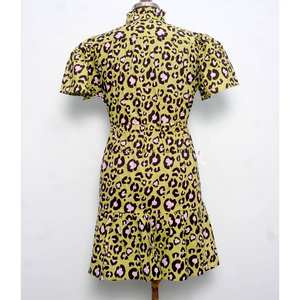 Vestidos Cortos Casuales y Sexys para Mujer, de Alta Calidad, Personalizables al por Mayor, con Estampado Floral, Manga Corta y Corte Ajustado - Product Image 6