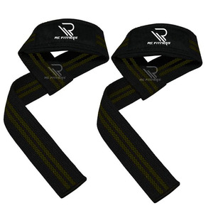 Correas de Gimnasio de Algodón Resistentes para Levantamiento de Pesas, Entrenamiento de Peso Muerto, Ejercicios de Tracción, Fisicoculturismo y Entrenamientos de Fuerza - Product Image 5