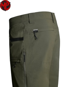 Pantalon de chasse long pour homme, softshell, imperméable, respirant, coupe-vent, séchage rapide, taille mi-haute - Product Image 2