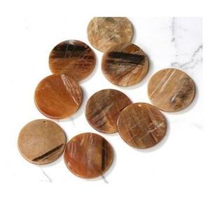 Natural Buffalo Horn <b>Drink</b> <b>Coasters</b> Set, Handmade Tabletop <b>Coasters</b> for Home Restaurant Hotel Use - Product Image 1