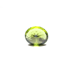 Emerald Cut Peridot 8.65 Carat Loose Gemstone for Fine Jewelry - Product Image 2
