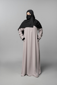 Hooded Midi Muslim Abaya Women Modest Islamic <b>Dress</b> Solid Color <b>Long</b> Sleeve Regular Fit Polyester Daily Wear Middle East Style - Product Image 6