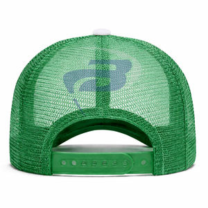 Gorra Trucker con Diseño 3D de la Hermandad Iota Phi Lambda - Gorra Trucker de Primera Calidad con Diseño Verde y Rosa de la Hermandad IPL - Product Image 2