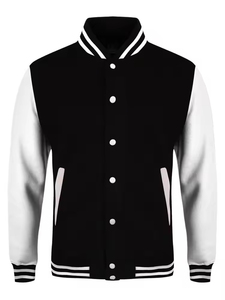 Vestes de sport personnalisées de luxe pour l'hiver, vestes de sport pour hommes avec manches en cuir, vestes de sport Letterman pour hommes - Product Image 5