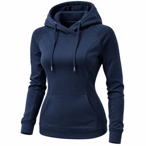 Sweats à capuche pour femmes, qualité supérieure, 360 GSM, surdimensionnés, logo imprimé DTF personnalisé, streetwear, vêtements décontractés d'hiver, sweat à capuche pour femmes - Product Image 1