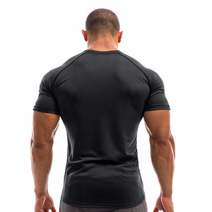 T-shirt de sport léger pour homme, tissu extensible respirant pour l'entraînement physique, la course à pied et le quotidien - Product Image 6