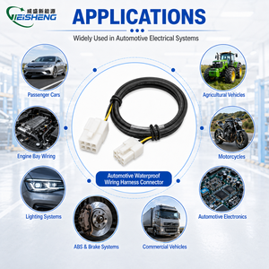 OEM MX4.2 公头母头镀锡铜 IP66 防水汽车线束连接器 - Product Image 2
