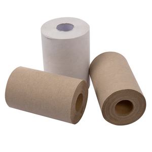 Customizable Disposable 1 Ply Virgin Kraft Hand Roll Towel 600ft Washroom Toilet <b>Tissues</b> Premium Quality <b>Paper</b> for Hygiene - Product Image 1