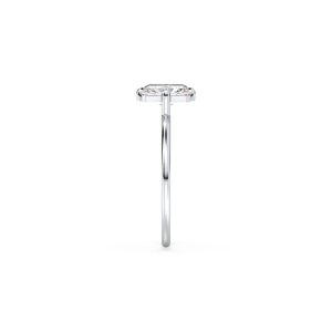 Bagues REYES personnalisées certifiées GRA en argent sterling 925 avec moissanite 0,98 carat pour femmes, bague de fiançailles solitaire, bijoux fins - Product Image 5