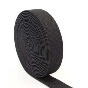 High Quality Eco-Friendly Double Face Woven Nylon Silk Elastic <b>Ribbon</b> for Garment Waistband Underwear Sewing Craft Accessories - Product Image 6
