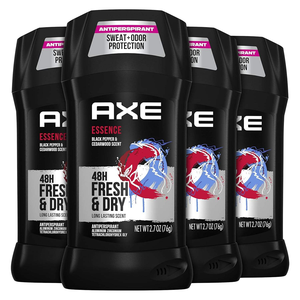 Desodorante Antitranspirante AXE Men's Essence 48H, Paquete de 4 Unidades de 2.7 oz, Frescura Duradera, Protección Contra el Olor del Sudor por 48 Horas, Pimienta Negra - Product Image 5