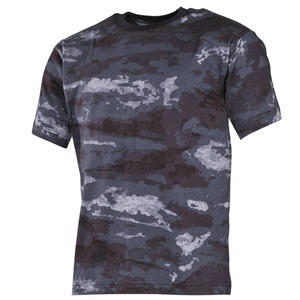 Camiseta Táctica de Manga Corta para Caza y Senderismo al Aire Libre, Camuflaje, Tejido Transpirable de Alto Rendimiento, Duradera, para Aventura - Product Image 4