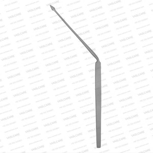 Couteau à oreille, lame de sonde, lame verticale, couteau de myringotomie, couteau de tympanoplastie, instrument de microchirurgie otologique ORL par Vaslcare - Product Image 2