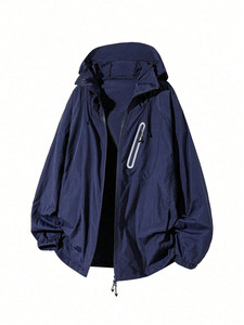 Conjunto de Chaqueta y Pantalón Deportivo de Lujo, Impermeable, 100% Nailon, Cortavientos, Softshell, Talla Grande, Personalizable para Hombre - Product Image 5