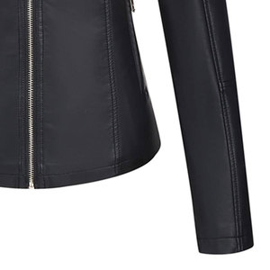 Premium Women's Genuine Leather Jacket Top Selling Winter Genuine Leather Jacket Custom Made Letterman Style For Women - Product Image 6